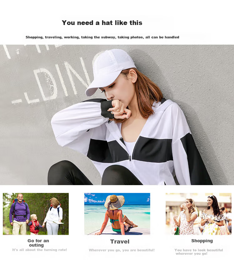 GLO-STORY Baseball Cap for Men, Korean Style Casual Versatile Sun Hat Outdoor Sports Baseball Cap MMZ814103 Black 4