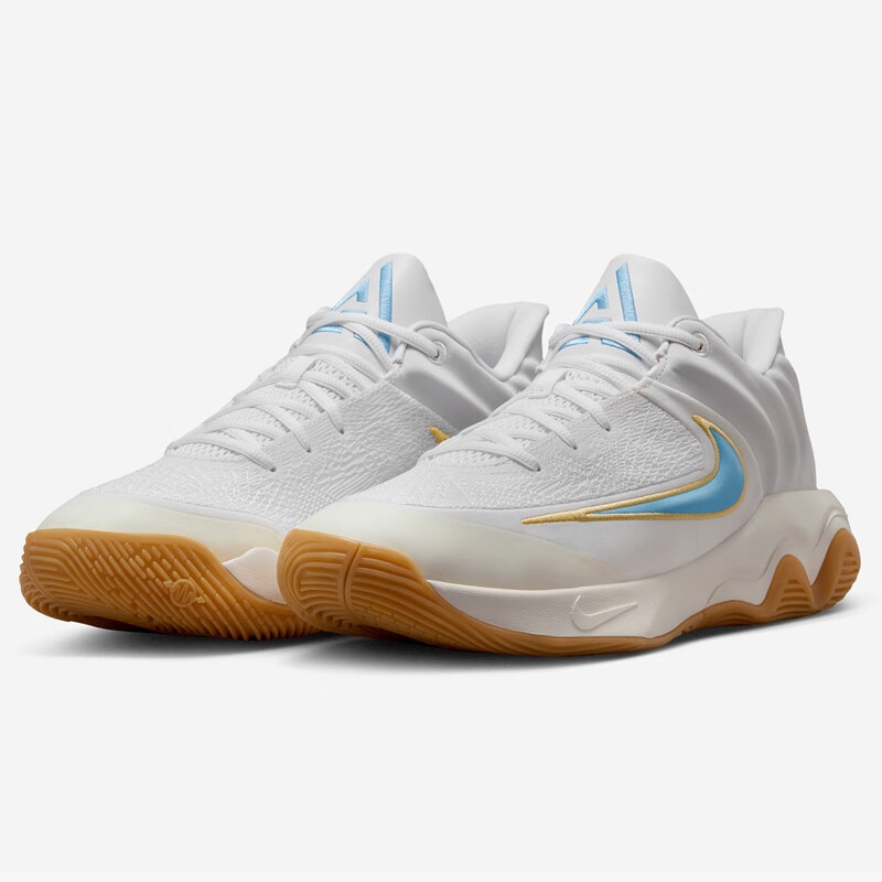 NIKE Men's Basketball Shoes GIANNIS IMMORTALITY 4 Sneakers FQ3681-101 White Blue 42.5