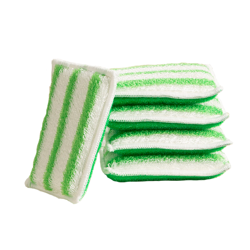 JD Original Scouring Pad, Kitchen Dishwashing Cloth, Absorbent, Oil-Resistant, Lint-Free, Pot Scrubber Sponge [5 Pieces]