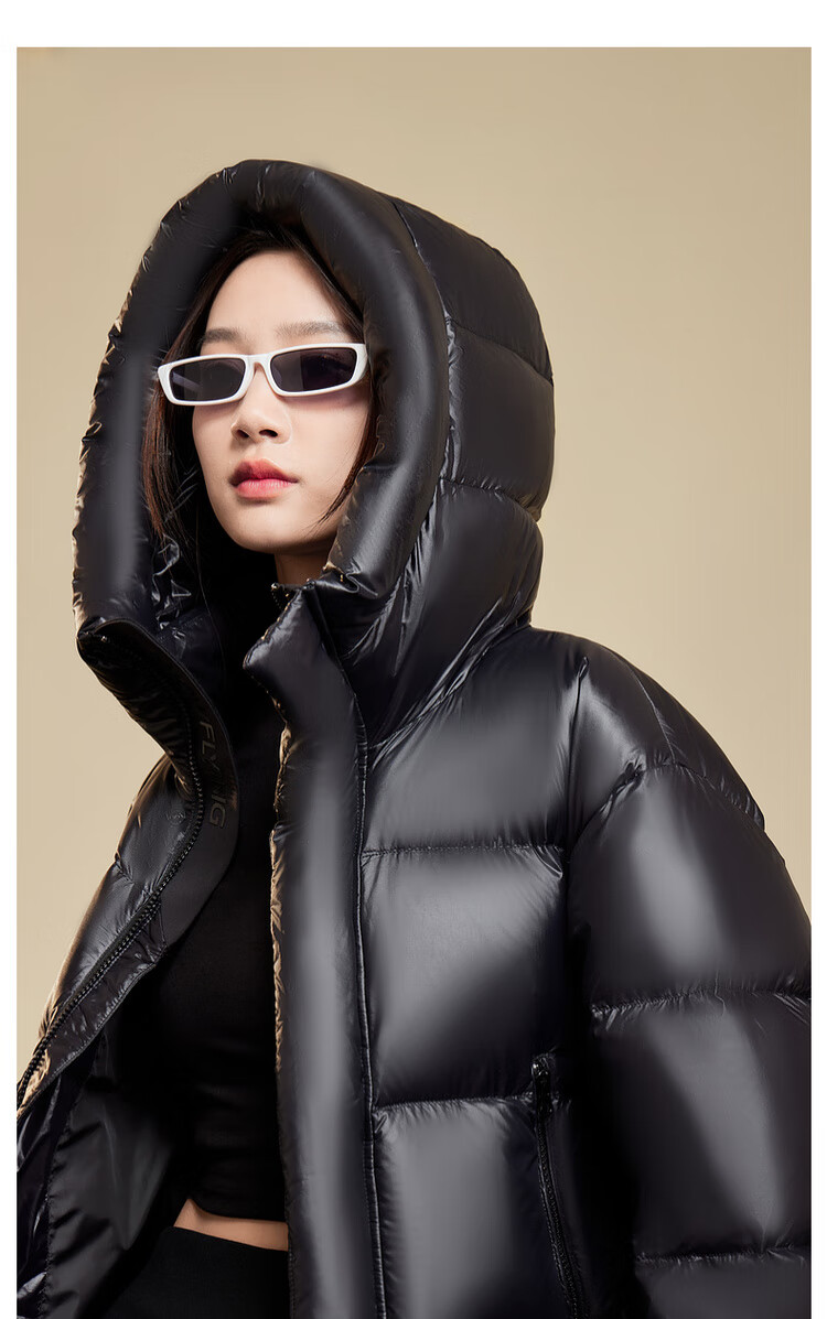 SNOWFLYING New Obsidian Classic 3.0 Unisex Couple Goose Down Jacket Warm Thickened Loose Fit Fashion 6