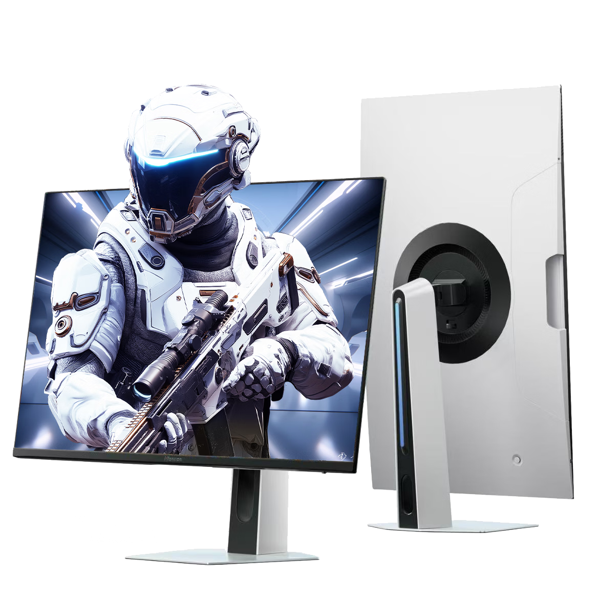 Hisense Dasheng G5 Ultra, 27-Inch, 1152-Zone MiniLED, Self-Developed Chip, Ink Crystal Screen, 2K 180Hz, Glacier White, Delta E-Sports Monitor