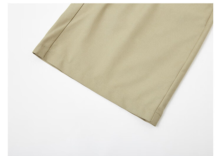 Dme [Zhaoying Aidou] Summer Simple Style TR Insert Decorative Pocket Mid-Length Pants Straight-Leg Petite Women's Casual Trousers 10