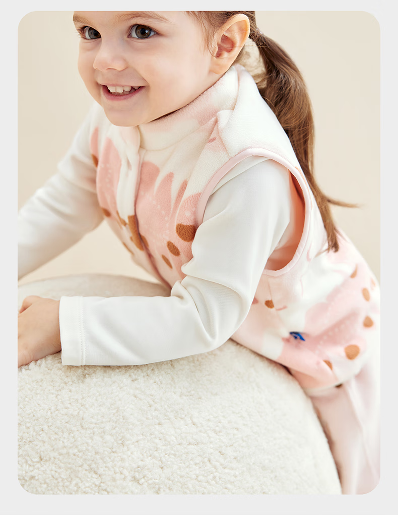 Babycare Children's Autumn Winter Fleece Lined Warm Vest Fair Isle Little Bear Blue Size 73 16