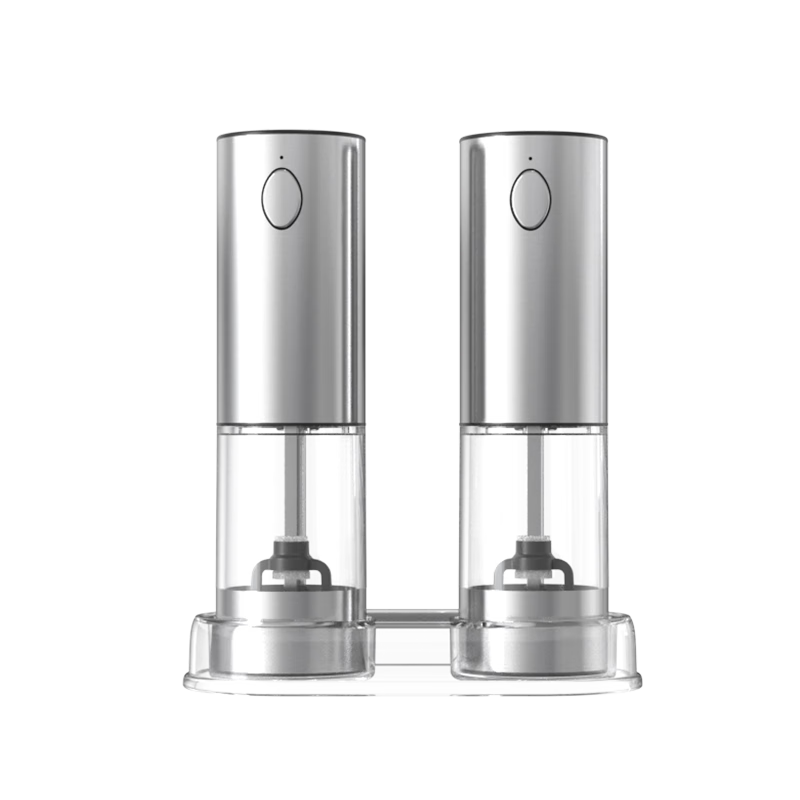 CLITON Electric Pepper Grinder Household Adjustable Spice Grinder Electric Mill for Sichuan Pepper Sea Salt Kitchen Pepper Powder Grinder Bottle Jar