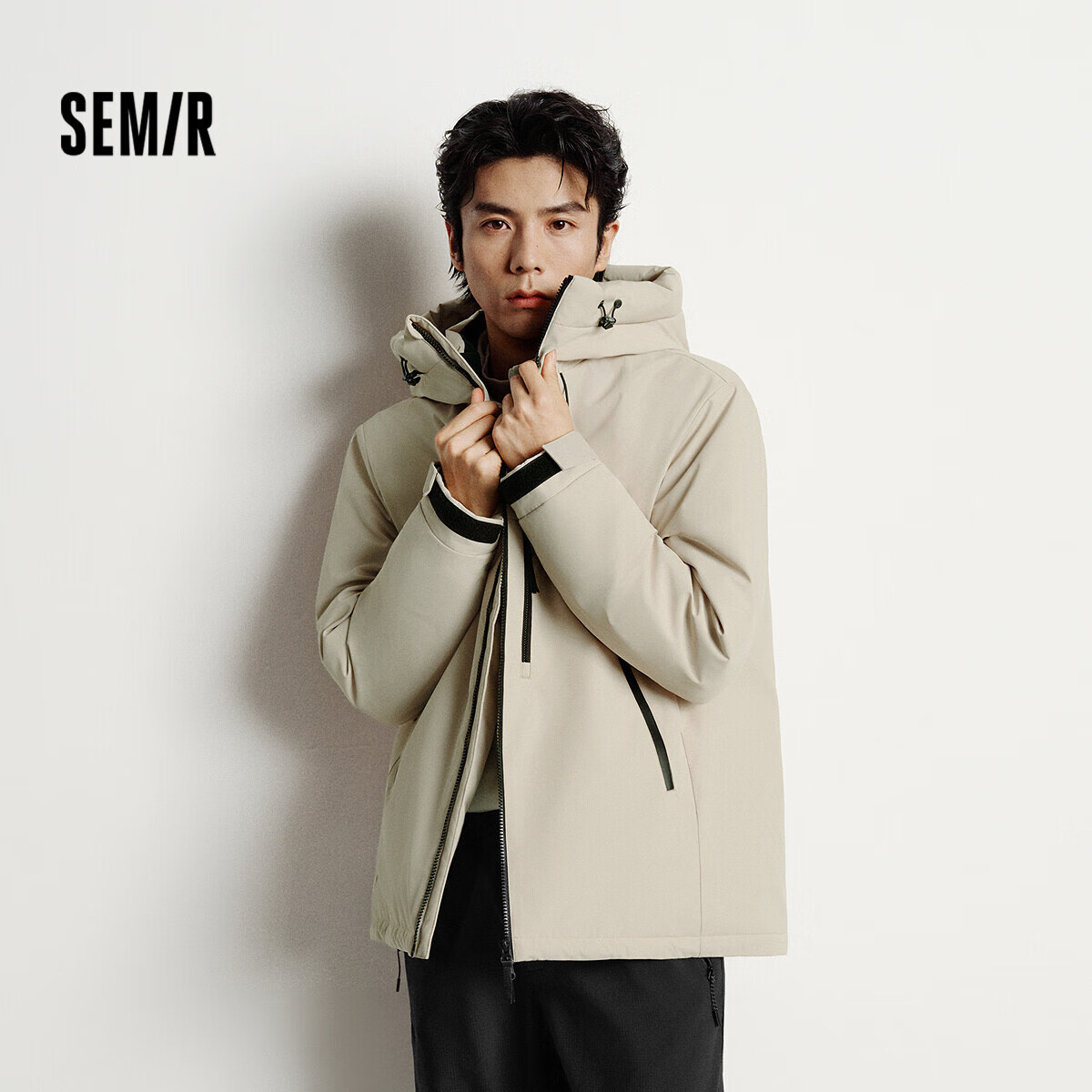 Semir XCNSPACE Aerospace Collaboration Series Men's Heated Windproof Three-Proof Down Jacket 2025 Winter 109725113111