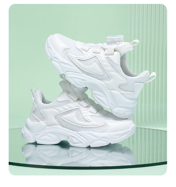 Disney Kids Running Shoes Boys and Girls Spring Autumn Outdoor White Breathable Sports Shoes Size 28 12