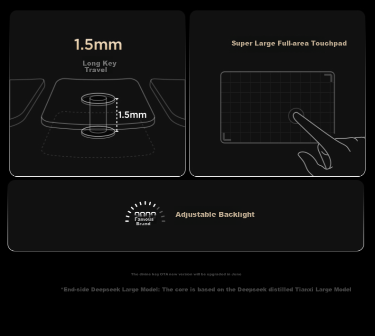Lenovo YOGAPadPro14.5AI Yuan Qidian [Zhang Linghe's Same Tablet], High Anti-Reflective OLED 3K True Color Display, 16+512GB Light Sea Blue [Including Pen + Keyboard] 5