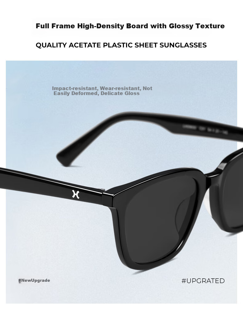 LOHO Sunglasses for Women, 2026 New Style Sunglasses, High-End Look, Flattering, Unisex, Acetate Frame, Small Frame, LH09650 3