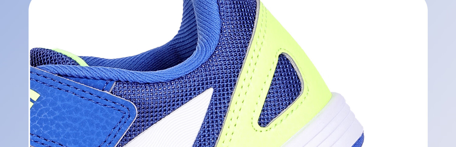 Li-Ning Kids Soccer Shoes TF Turf Studs for Elementary Students 6-12 Years Old, Breathable Mesh, Magic Tape, No Laces, Professional Football Shoes Size 39 12