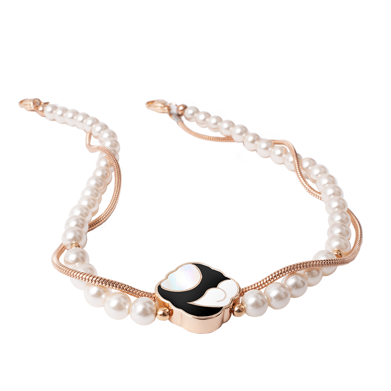 DEFENSE Udemos Phone Lanyard, Colorful Bracelet, Wrist Short Anti-Loss Design, Fashionable Portable Phone Strap Bracelet, Pearl Bracelet, Ximeng Dongfang