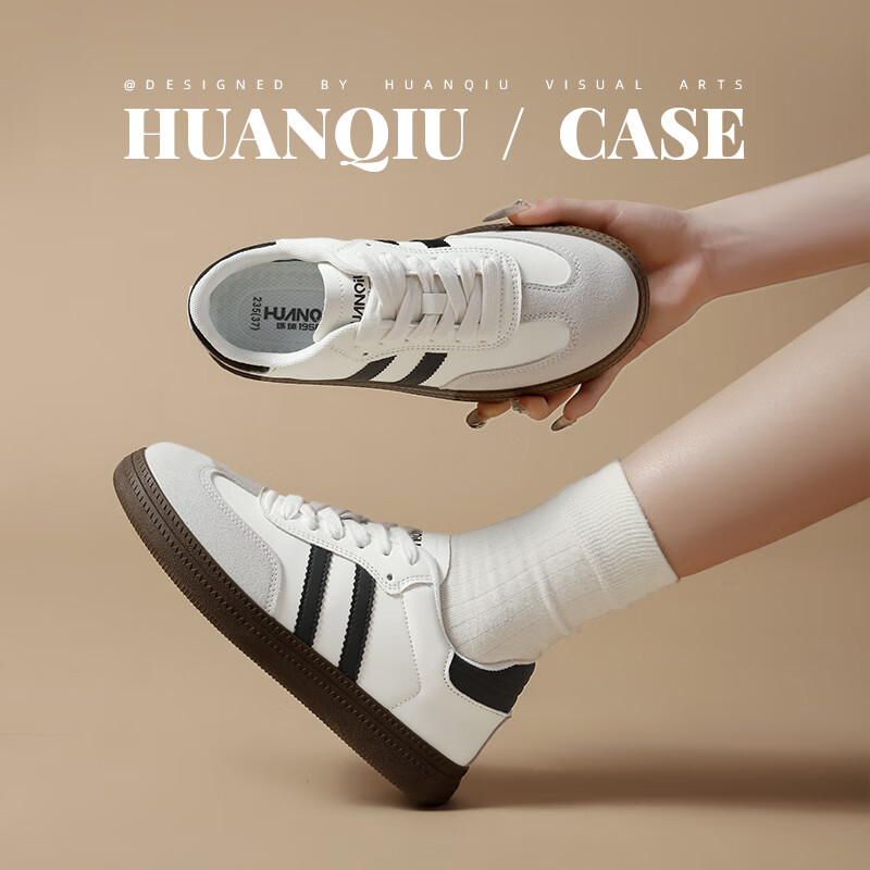 Global Vintage German Training Shoes Women 2025 Autumn Winter New Student Casual Soft Sole Sneakers Lightweight Sports Shoes