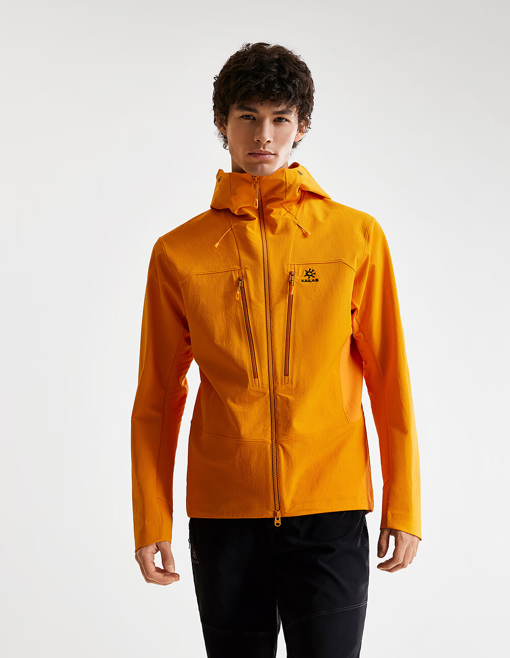 KAILAS KAILAS M8-PRO Women's Softshell Jacket CORDURA Abrasion-Resistant Tear-Resistant Stretch Outdoor Climbing Hooded Mountaineering Jacket 2