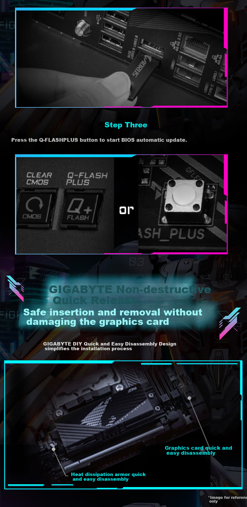 GIGABYTE Bingdiao B850M AORUS ELITE WIFI6E ICE Motherboard DDR5 Supports AMD CPU AM5 9700X 9800X3D 9900X 9600X 13