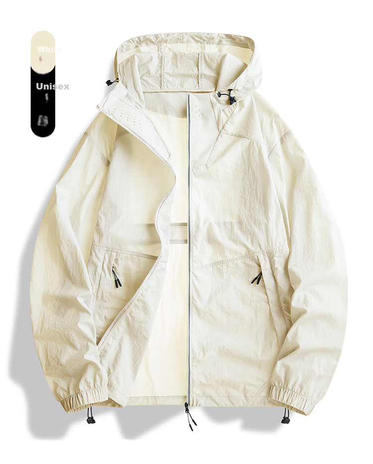 JEEP SPIRIT Men's Sun Protection Jacket, Summer UV-Resistant Coat, Ice Silk Breathable Thin Outdoor Fishing Sun Protection Clothing 14
