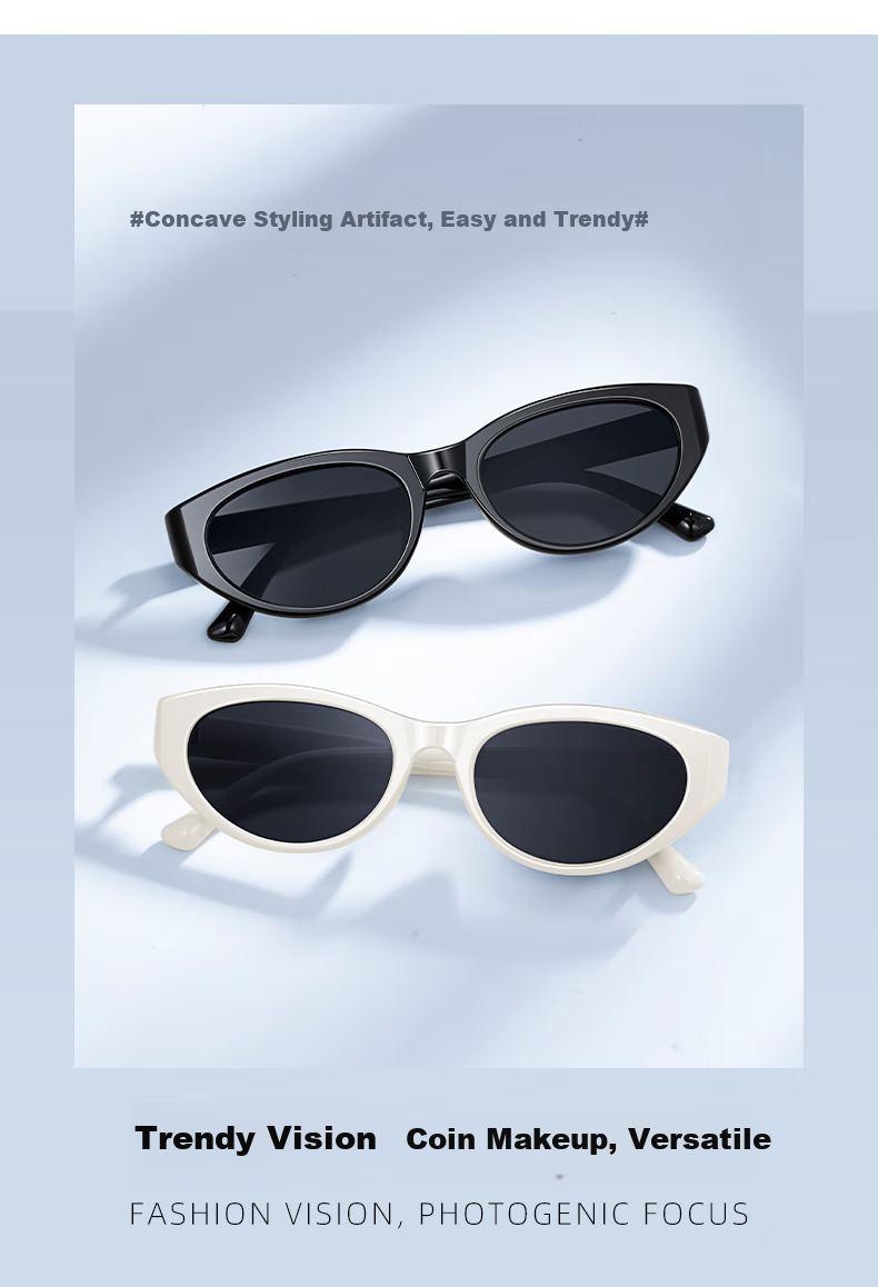 Chaersitaoxin Polarized Sunglasses for Men And Women, UV Protection GM Style Small Frame CJ20004 Back to School 1