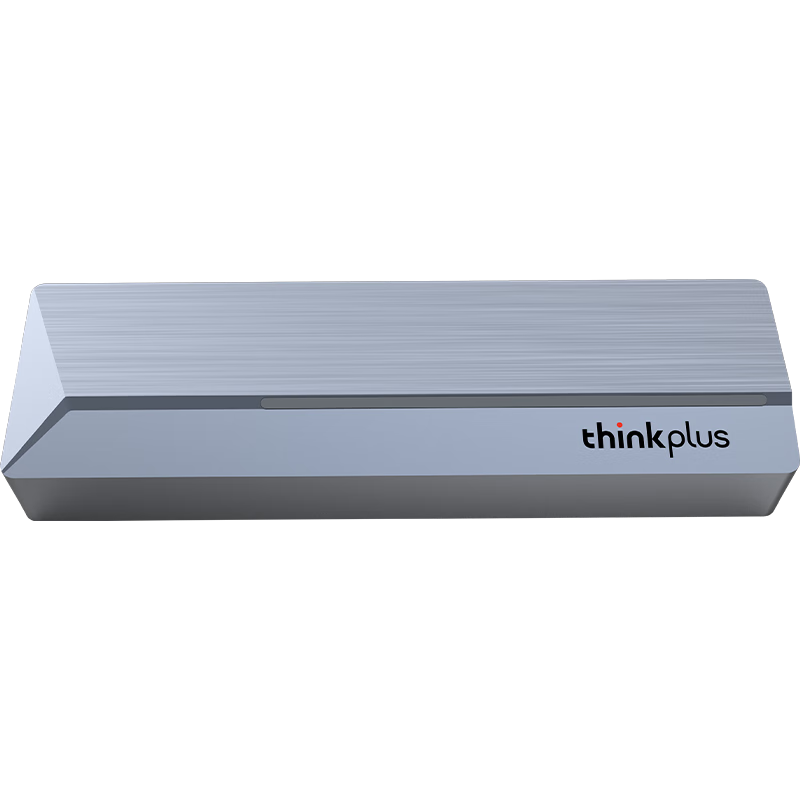 ThinkPlus Lenovo M.2 SATA/NVMe Dual-Protocol 20Gbps SSD Enclosure Type-C USB 3.2 Portable Hard Drive Case HS300 Series for Mobile and PC