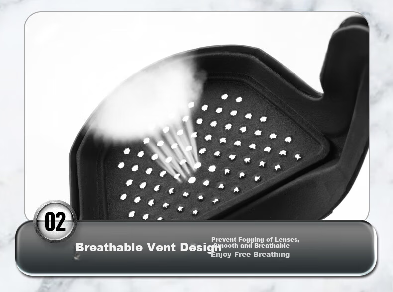 Beifute Protective Face Shield, High-Definition Transparent Isolation Anti-Fog Full Face Mask, Waterproof And Dustproof Full Face Screen, 【Jingsu Delivery】, Black Frame High-Definition Anti-Fog + 2 Filter Cartridges 15