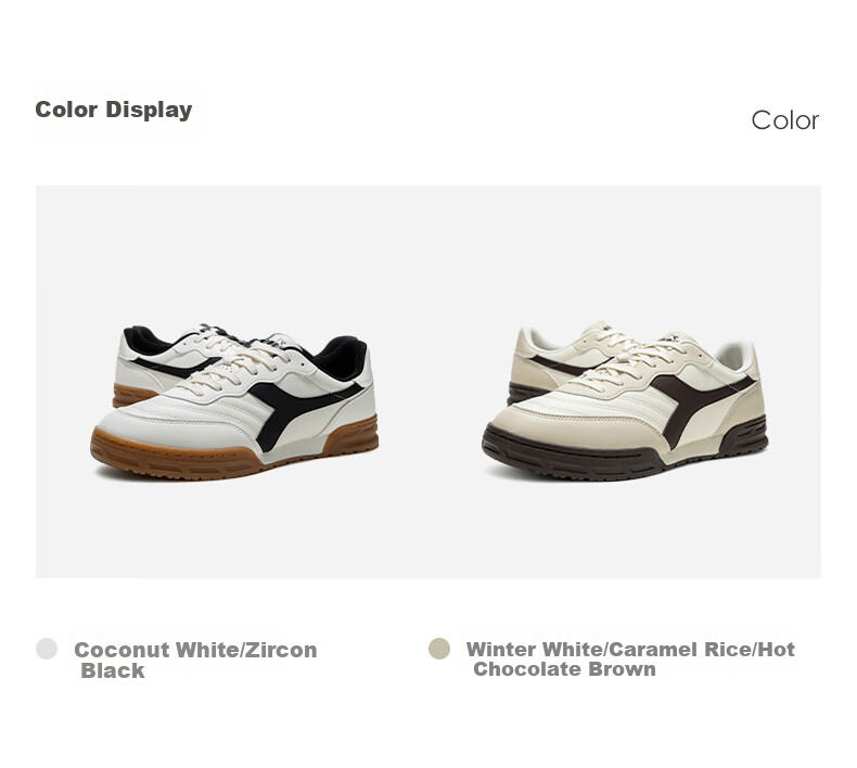 Diadora Casual Shoes for Men And Women, LOYAL Suggests Ordering Half Size Up, White/black, Size 37 16
