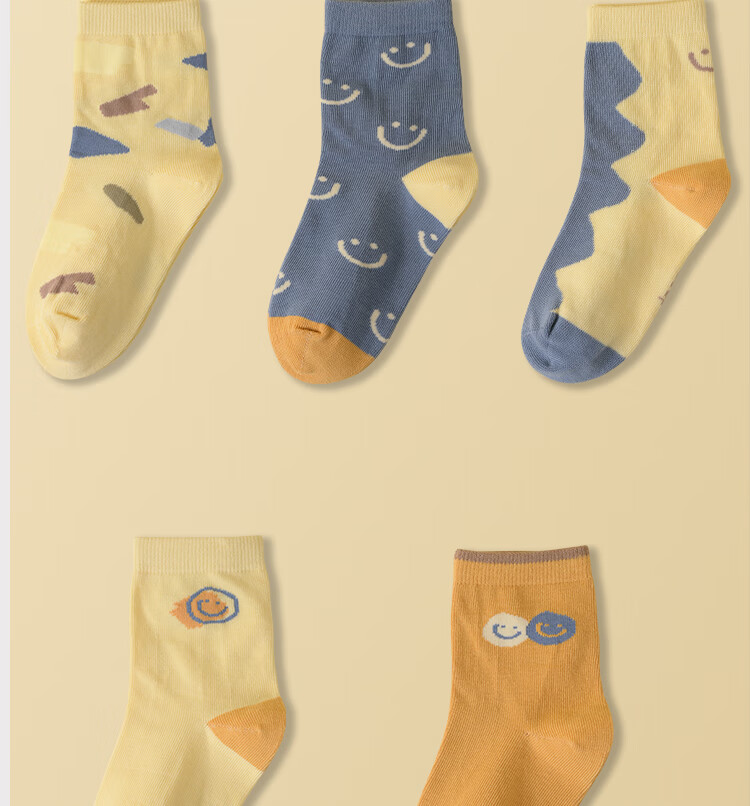 Jeep Kids Boys 100% Cotton Mid-Calf Socks Autumn Winter Antibacterial Odor-Resistant Versatile Socks for Boys Age 10 2