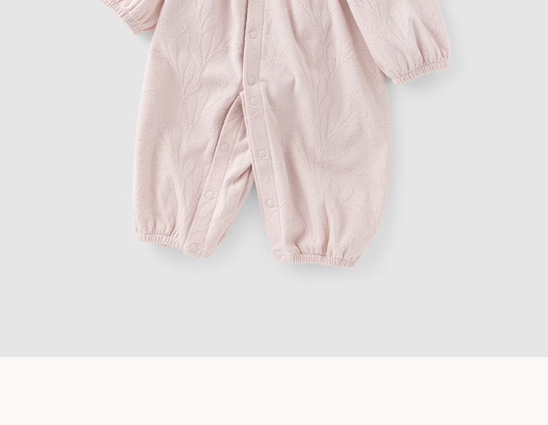 Guaiqixiong [Roudo Cotton] Spring And Autumn Baby Girl A-Class Micro-Velvet Onesie, Home Warmth, Cute Romper, Long-Sleeve Bodysuit 2