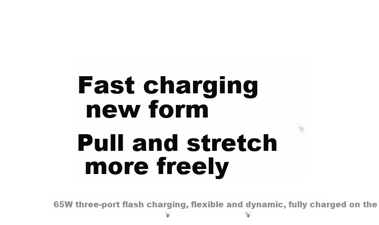 UGREEN 100W GaN Charger Retractable Cable, Type-C Fast Charging PD65W, Suitable for Xiaomi Apple 18/17pro Phones, MacBook Pro Laptops, Charging Head 3