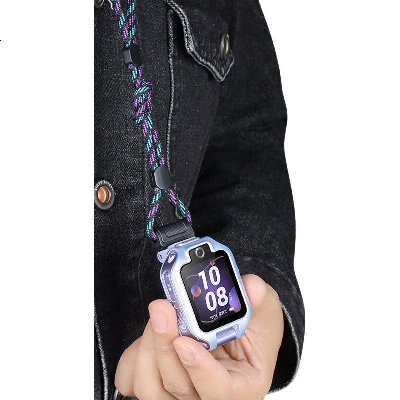 Ремешок Shishan для Huawei Children's Watch 3Pro/3S, ремешок на шею, противоскользящий, прочный, темно-синий