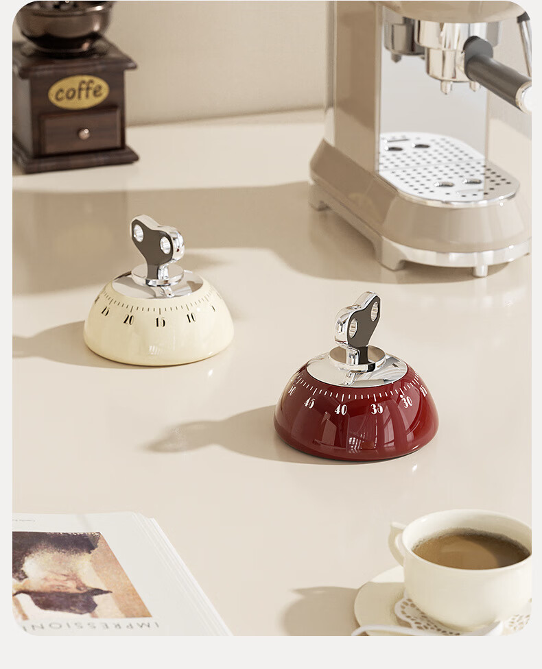 40,000 Kilometer Timer Kitchen Timer Time Manager Study Reminder Multifunctional Mechanical Countdown Timer 14