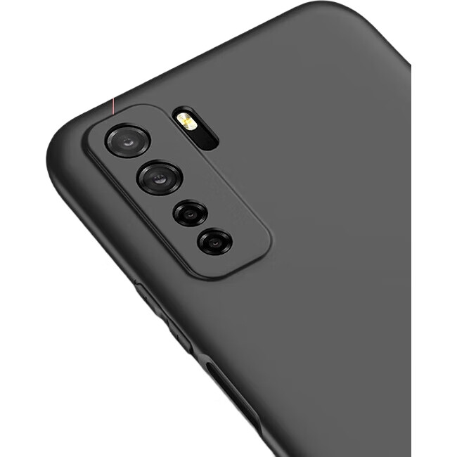 Чехол для телефона HotFire для HUAWEI Nova 7 SE, Huawei Nova 7 SE 5G, противоударный, матовый, прозрачный, черный