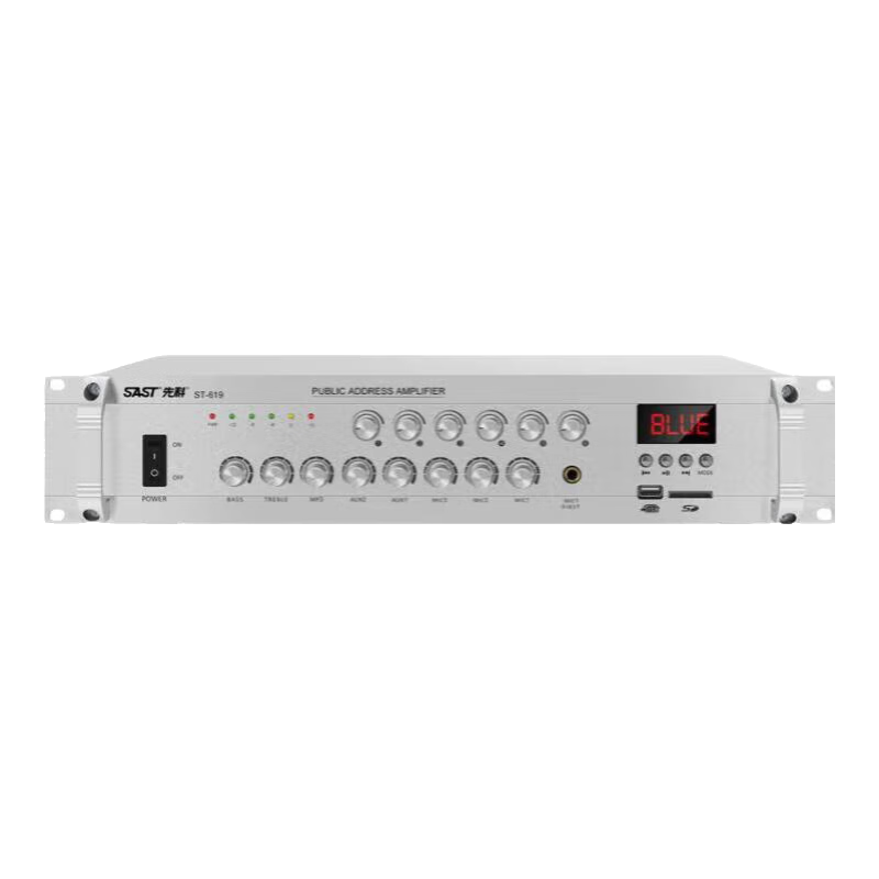 SAST 900W High-Power Bluetooth Constant Voltage Amplifier, Public Address System, Ceiling Speaker, Wall-Mounted Column Speaker, Hanging Ball Loudspeaker, Home Theater Combination ST-619