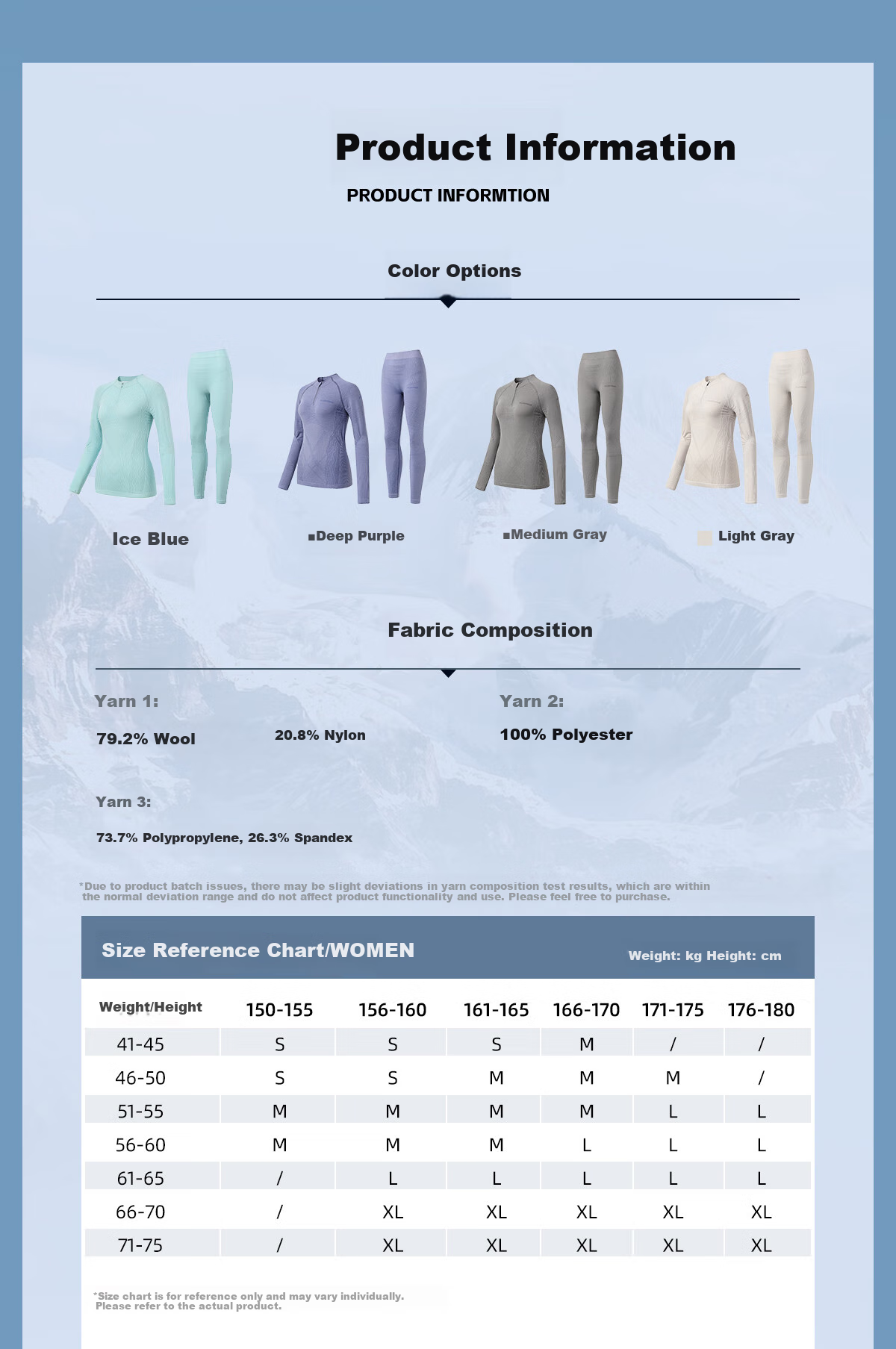 SURPINE Lingfeng Series Merino Wool Quick-Dry Shirt, Women's Style, Moisture-Wicking, Warm Base Layer, Outdoor Hiking And Mountaineering 8