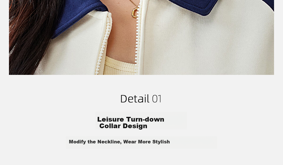 PinCai Women's Sweatshirt Jacket, Retro Hong Kong Style, Casual Cardigan, Raglan Sleeve, Outer Wear Top P143W1003 9