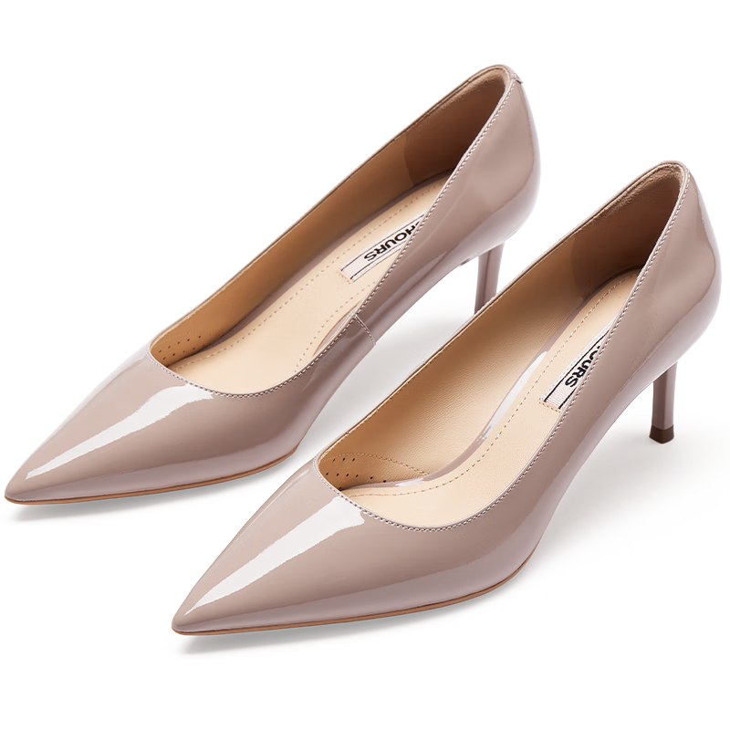 73Hours Brittany Women's Professional High Heels Soft Sole Comfortable Wedding Shoes Liu Yifei and Dilraba Same Style