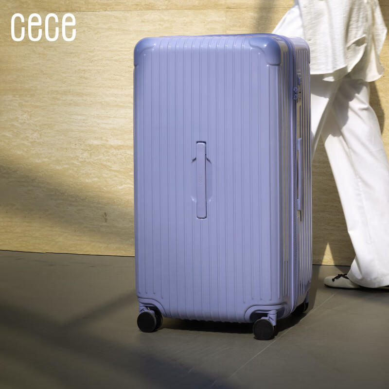 Чемодан Cece, женский дорожный, с кодовым замком, 20 дюймов, сиреневый