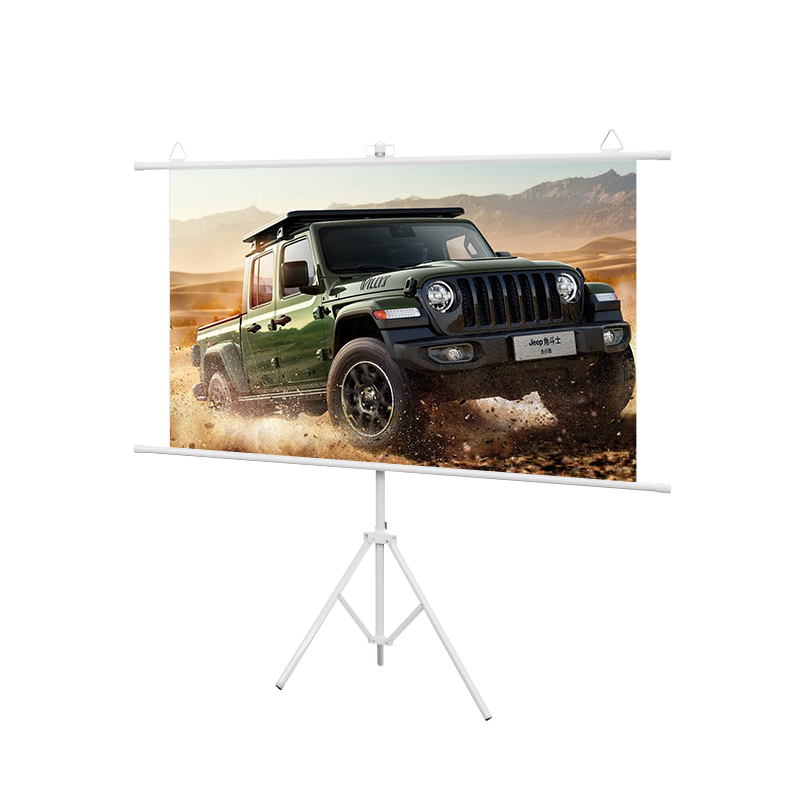 Zhiying Projector Home Screen 72-Inch 16:9 Wall-Mounted Bracket Photon Screen Office Screen High-Definition 4K Home Theater with XGIMI, Jmgo, Xiaomi, Xiaoming, Dangbei, Epso