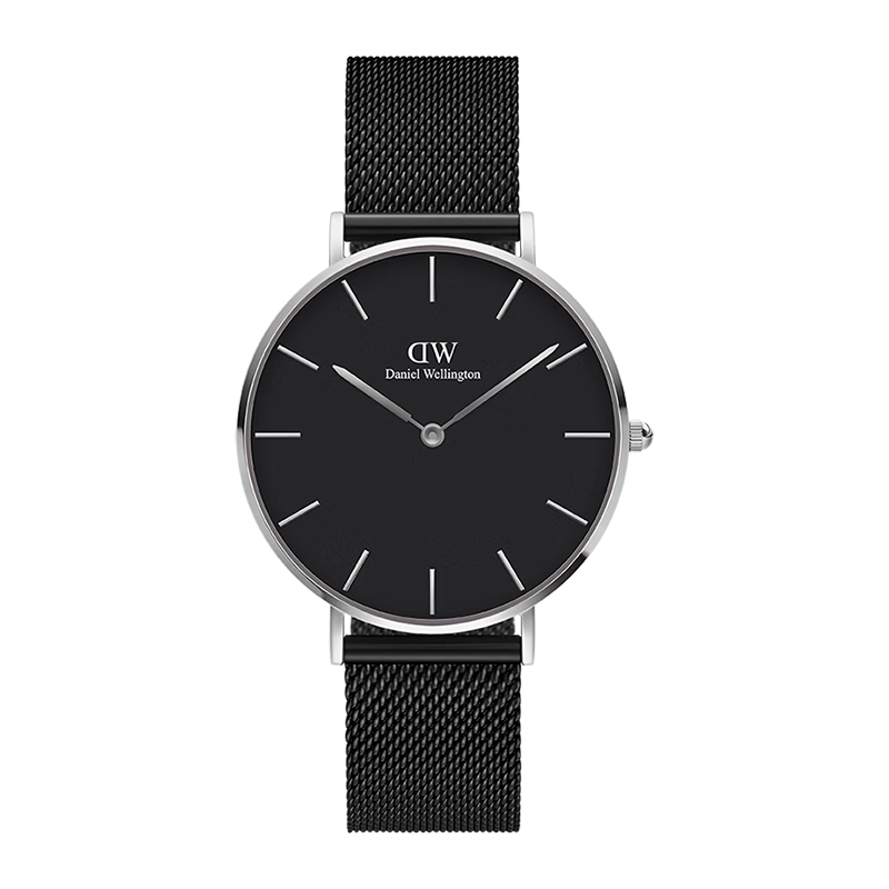 DanielWellington [Xingxing Same Style] DW Men's Watch, Light Luxury Steel Strap Quartz Wristwatch, Birthday Gift for Boyfriend, DW308