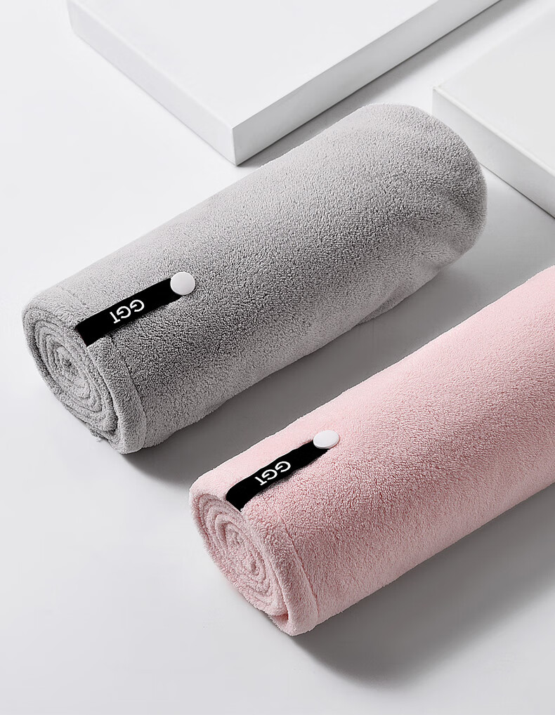 GGT Japanese Snowflake Velvet Hair Drying Cap Hair Tie, Highly Absorbent, for Women's Home Use, Soft And Quick-Drying Hair Wiping Cap, Yingruo 6