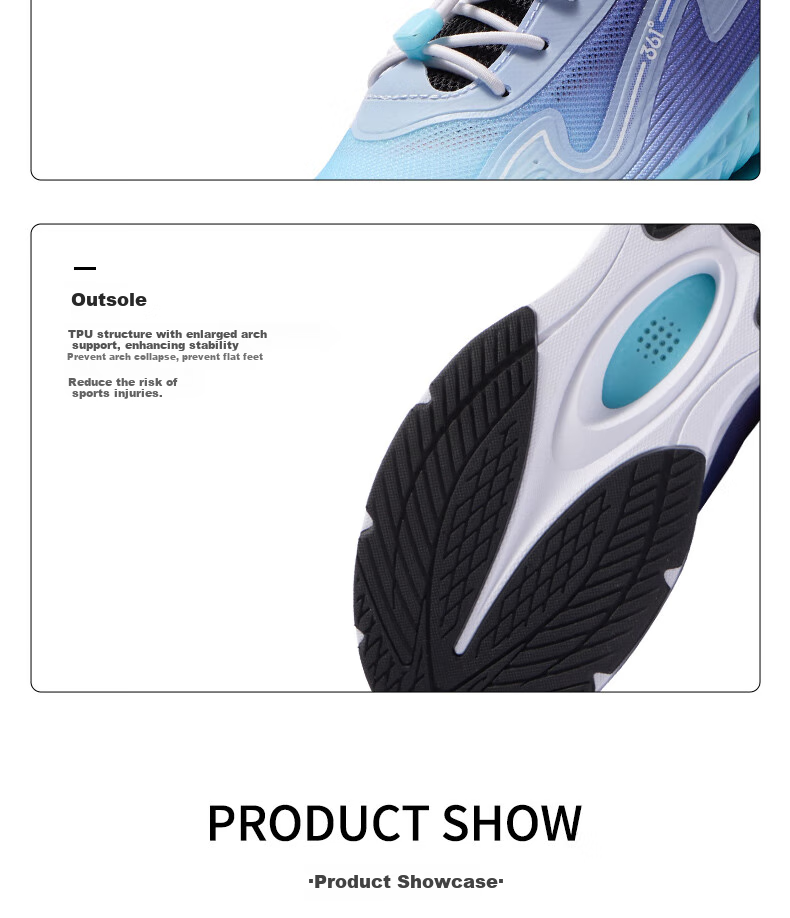 361° Fengtou 6.0 | Children's Running Shoes, Summer Boys And Girls Lightweight Breathable Quick-Rebound Sneakers, Green Size 28 14