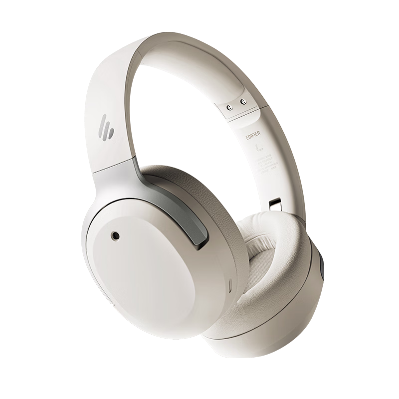 EDIFIER W820NB Premium Edition Over-Ear Active Noise Cancelling Bluetooth Headphones for Mobile Phones, Computers And Laptops with 83-Hour Battery Life, Moonlight Silver, Graduation Gift