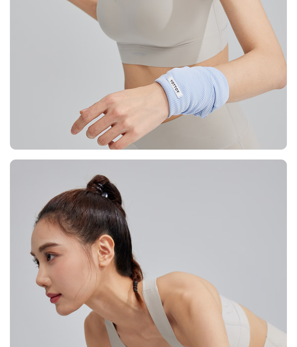 Yottoy Sweat Wiping Towel Sports Wristband Women Cooling Sweat-Absorbing Quick-Dry Running Wrist Towel Fitness Wristband Summer Special 3