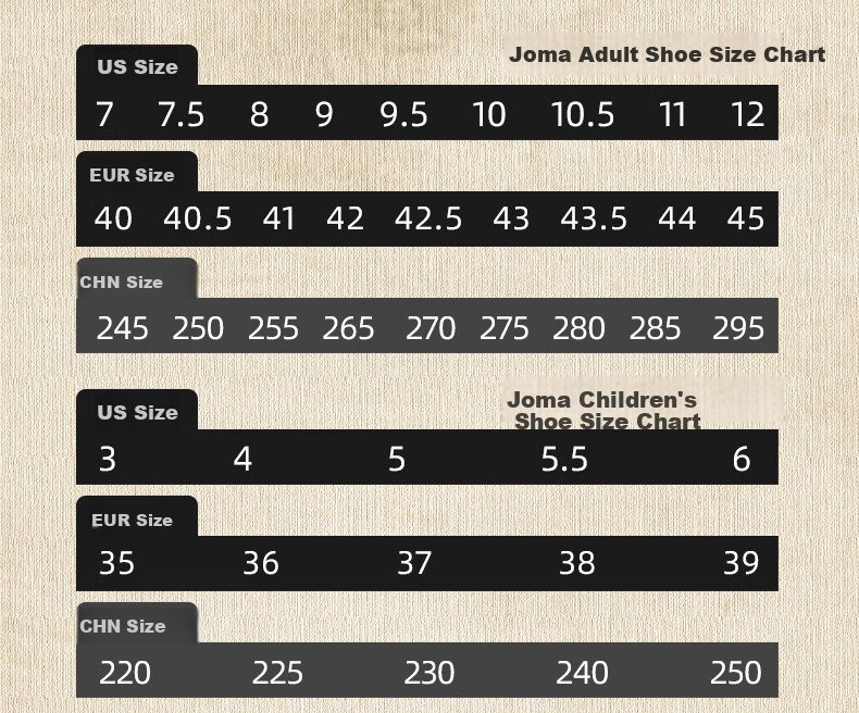 JOMA Kangaroo Leather Soccer Shoes for Women, Adults, Children, Teenagers And Students TF Turf Cleats Football Match Training Shoes Black Size 37 7
