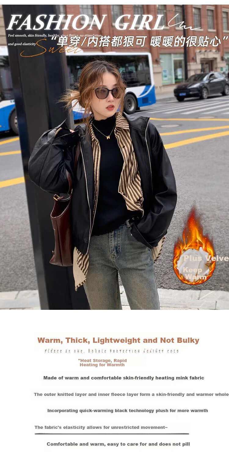 XUEXIMAN Knitted Sweater for Women, 2025 New Style, Solid Color Inner Layer, Semi-Turtleneck Top, Versatile Ruffle Trim Base Layer for Spring And Autum 6