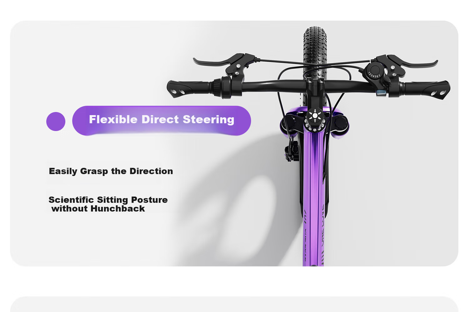 361° Mountain Bike for Men, Women And Children with Disc Brakes, Youth Student Bicycle with Gears, Mountain Bike 34