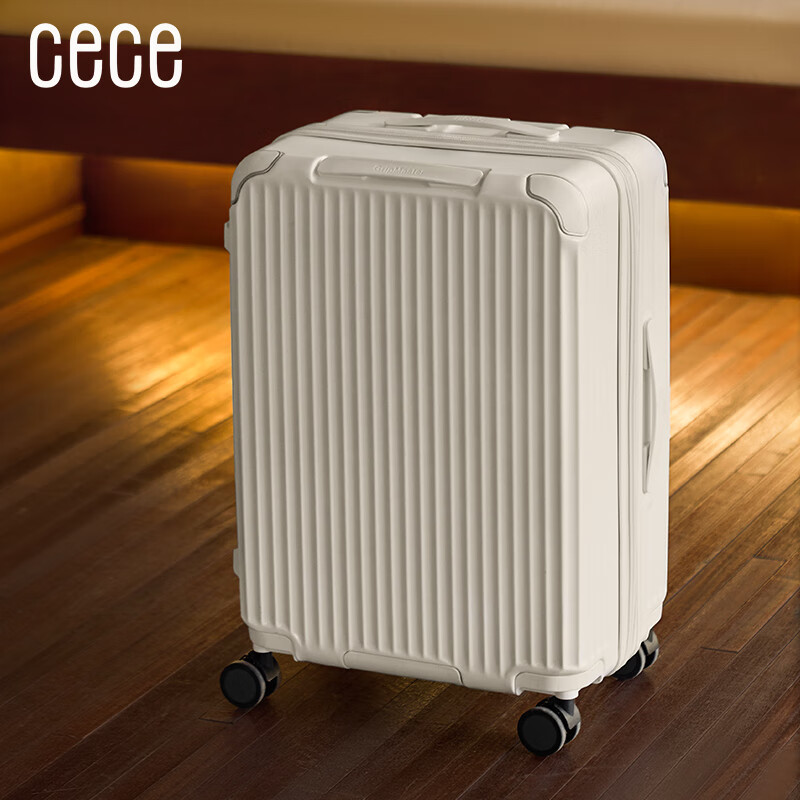 Чемодан cece, большой, на колесиках, с кодовым замком, мужской и женский, для студентов, синий, 20 дюймов