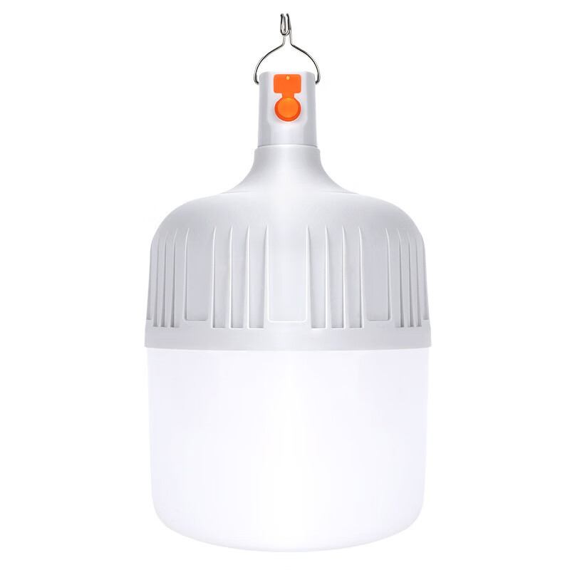 Biuyum LED Bulb Rechargeable Emergency Camping Portable Hanging Light Wireless Long Battery Life H160φ100mm