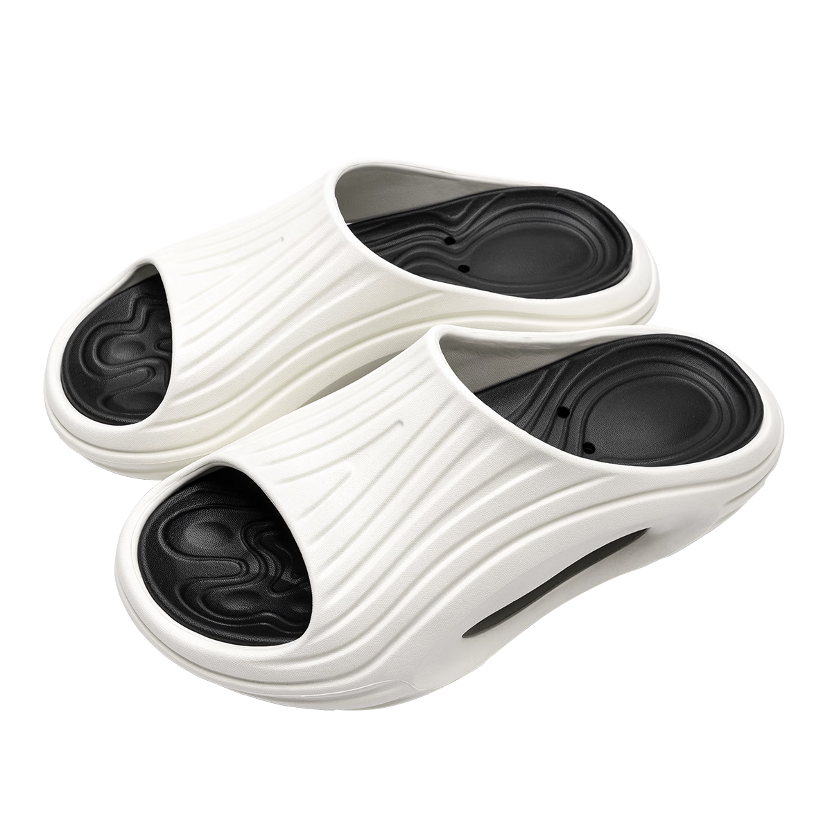 TZLDN Men's Sports Slippers 2025 Summer New Non-Slip Beach EVA Thick Sole Cushioned Outdoor Sandals for Men