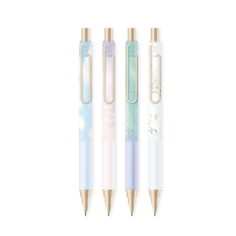 M&G Stationery Student Mechanical Pencil 0.5mm Writing and Drawing Pencil Simple Gradient Color High-Value Blue Dreamer Series Single Pack AMPJ6112 Back-to-School Essential