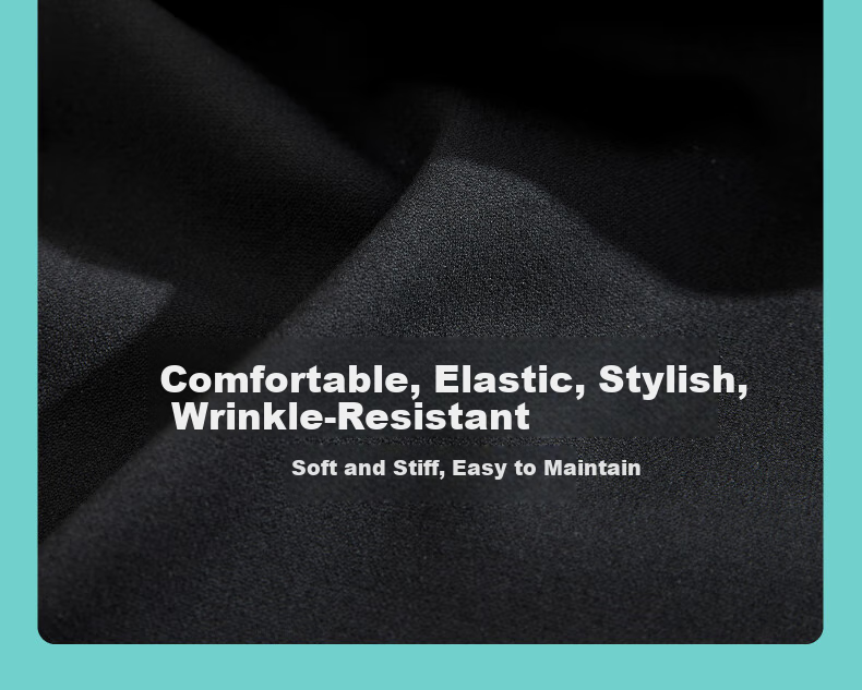 ESE-Y Wide-Leg Suit Pants for Women, Spring 2025 New Style, High-Waisted Draping Slimming Trousers, Black-Standard Size 31 12