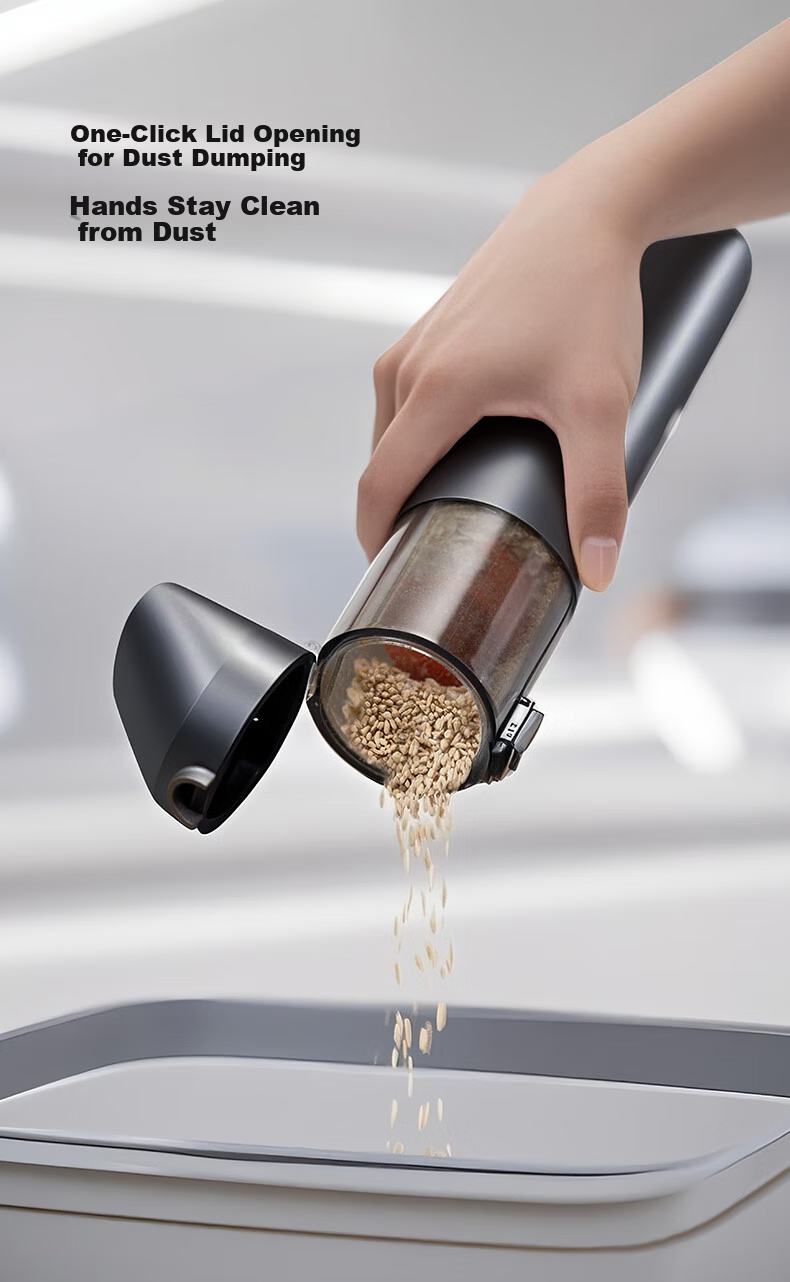 Yili Car Vacuum Cleaner, Portable Desktop Vacuum Cleaner, High-Power Vacuum Cleaner, Wireless Handheld Vacuum Cleaner for Home And Car Use, Integrated Suction And Blowing Function, Suitable for Bedding, Carpets, Pet Hair, And Cat Lint Removal 11