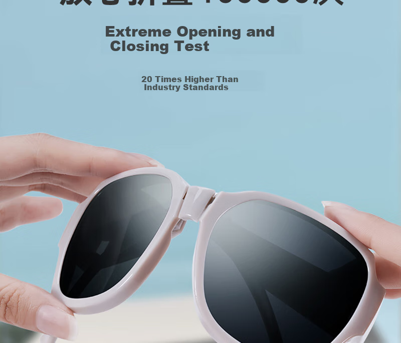 One&one Foldable Sunglasses Clip-On Polarized UV Protection for Women, Can Be Used with Prescription Glasses 9