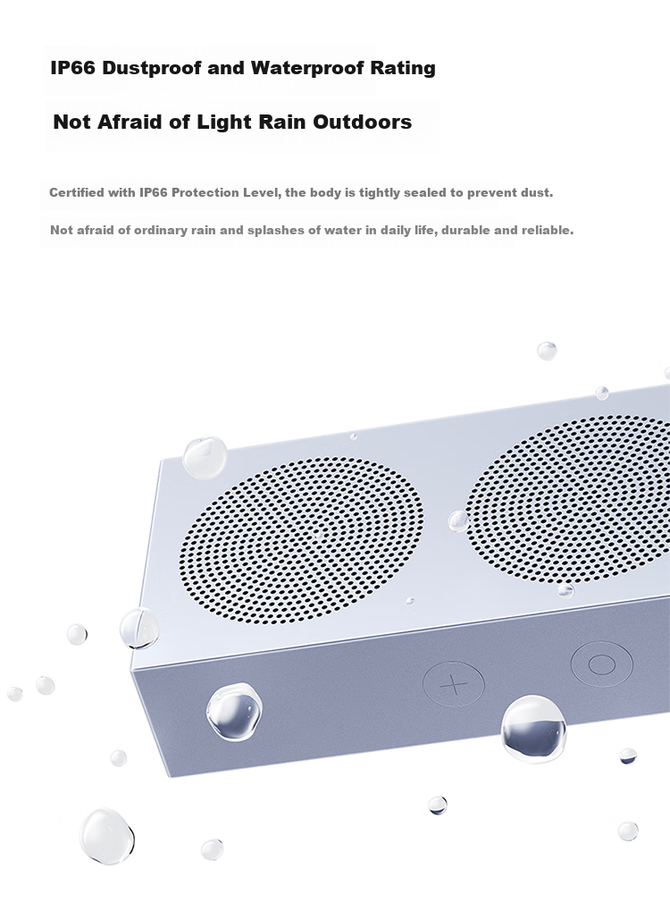 MI Xiaomi Portable Bluetooth Speaker, Titanium Color, Slim And Portable Desktop Bluetooth Speaker, MI 17 Launch Event Outdoor Speaker, Ultra-Thin Dustproof And Waterproof NFC 17